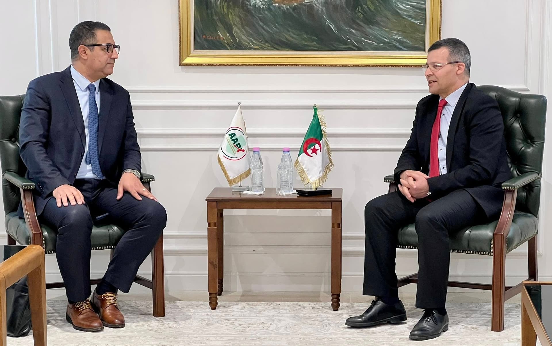 اجتماع لمتابعة مشروع تثمين خام الحديد بمنجم غارا جبيلات