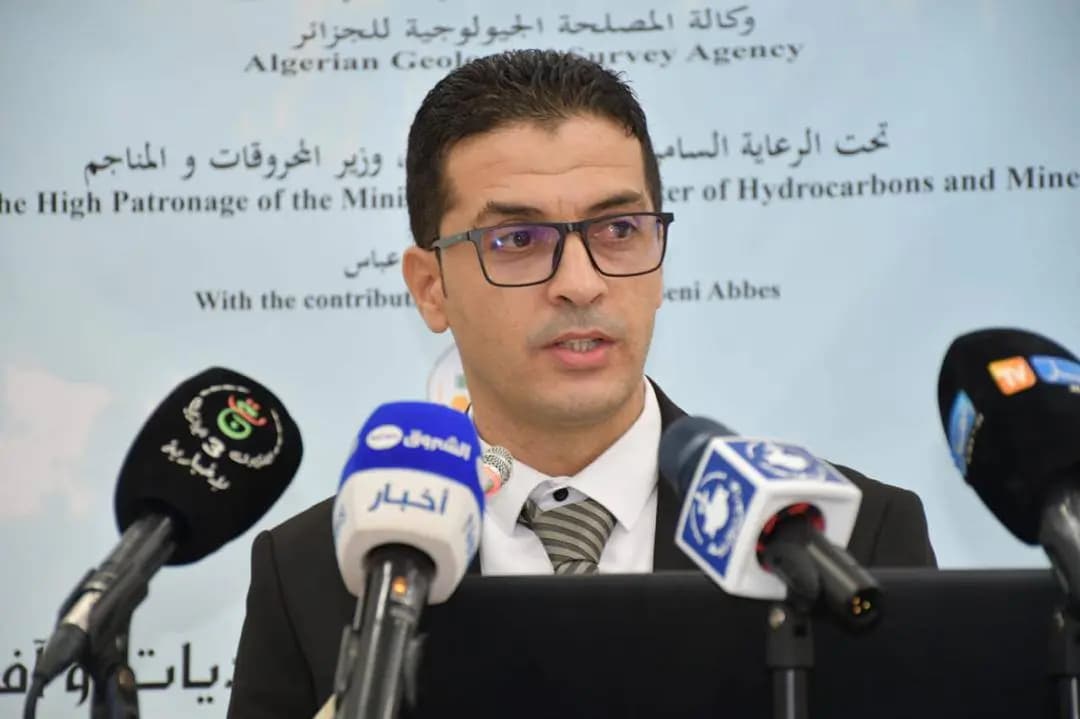  تهدف الورشة الوطنية حول الجيولوجيا, التي تتواصل أشغالها اليوم السبت ببني عباس, إلى وضع حصيلة للإنجازات المحققة في مجال البحوث الجيولوجية بالجزائر, حسب ما أفاد به مدير اللجنة المديرة لوكالة المصلحة الجيولوجية للجزائر, كريم مختار.