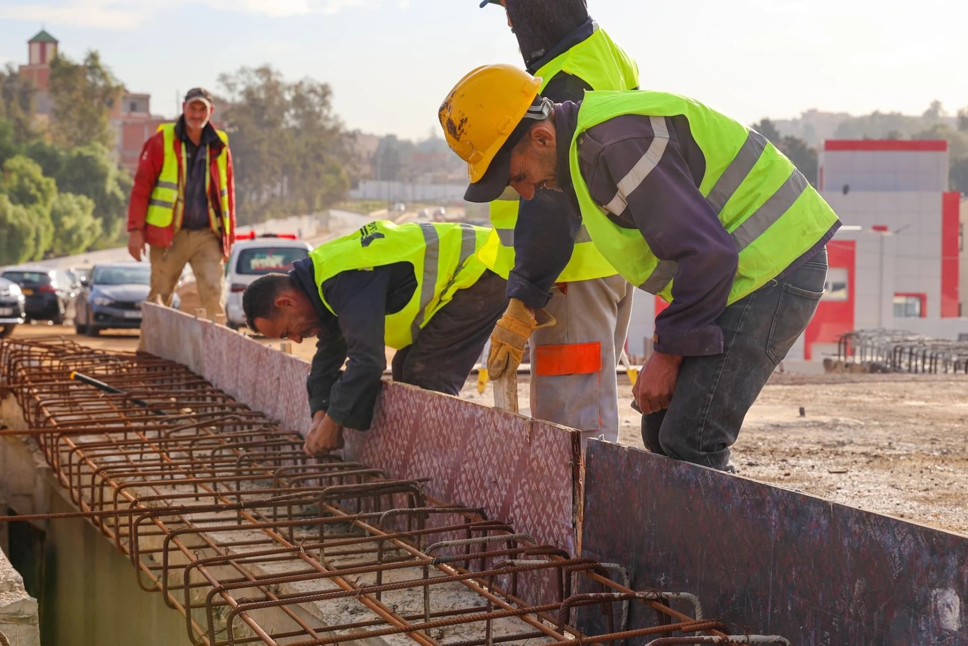  رابحي في زيارة  تفقدية لمشاريع المخطط الأصفر