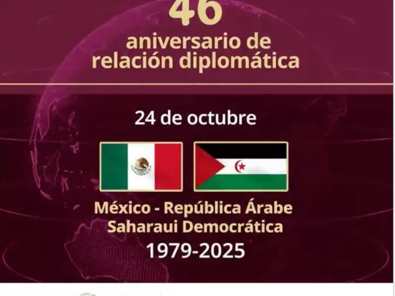 

 

المكسيك تؤكد مواصلة تعزيز الحوار والتوافق مع الجمهورية الصحراوية في المحافل المتعددة الأطراف