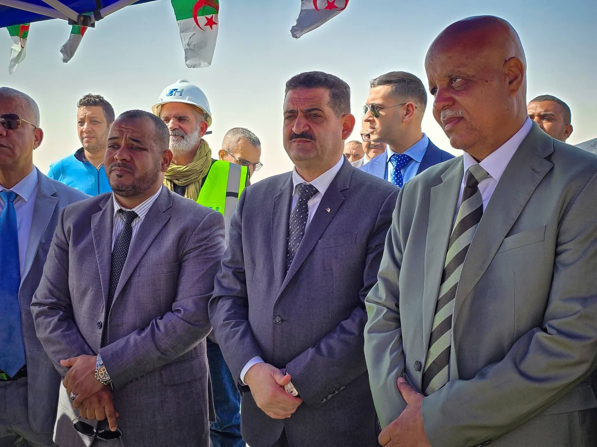 مشاريع المياه بتندوف تجسد إرادة السلطات العمومية في تأمين المورد المائي