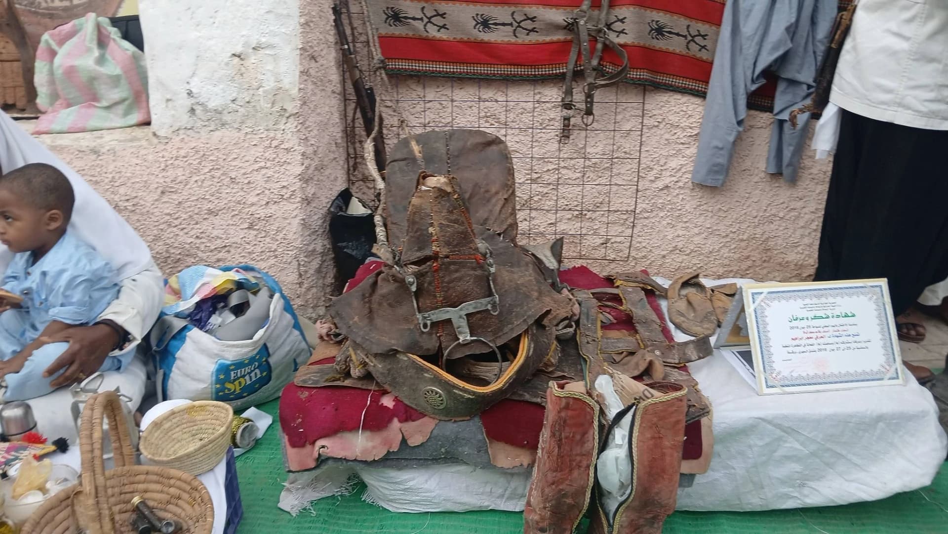 إقبال ملحوظ على المعرض التراثي بالقصر العتيق