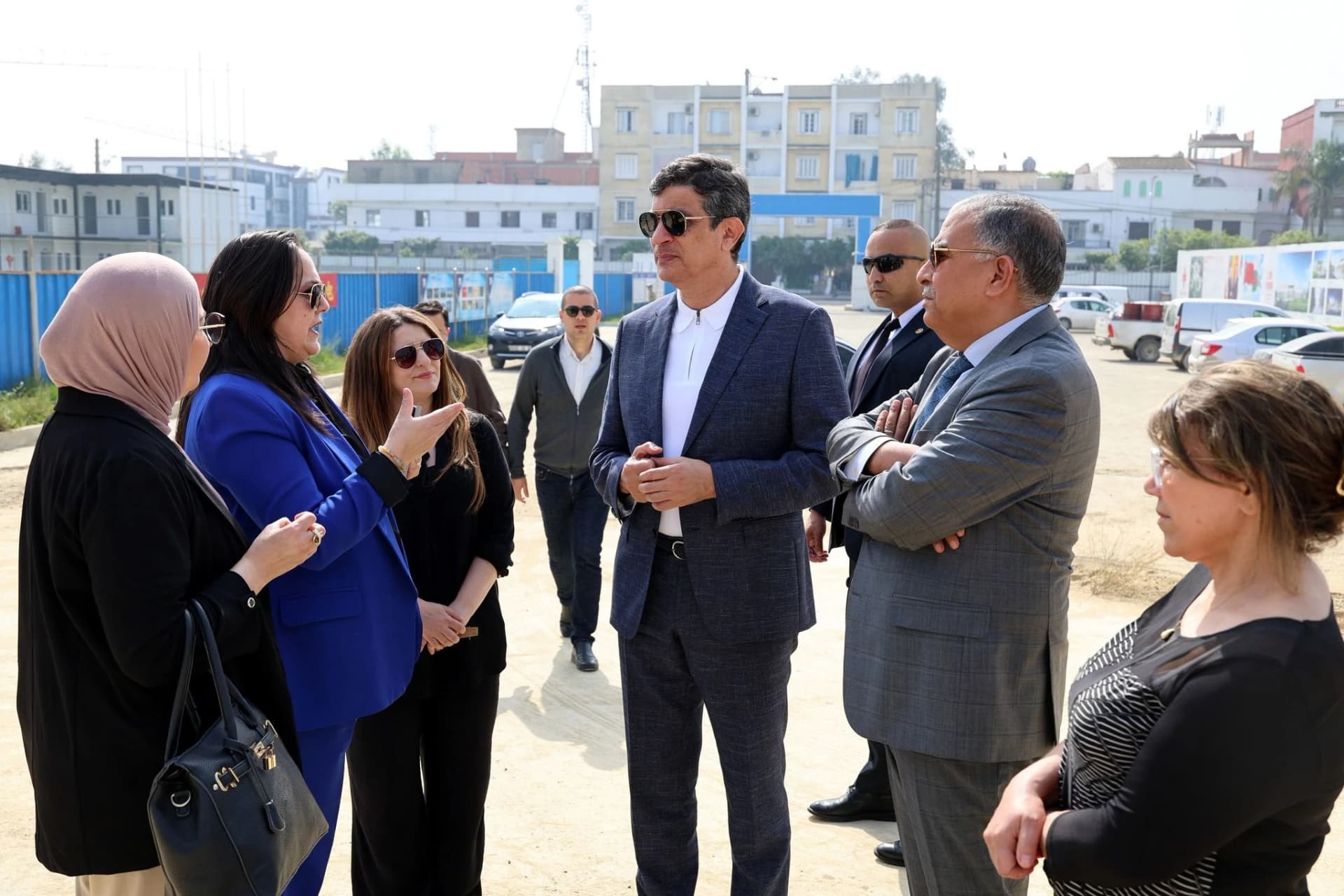  السيد رابحي يعاين سير المشاريع التنموية بالمقاطعة الإدارية لبراقي