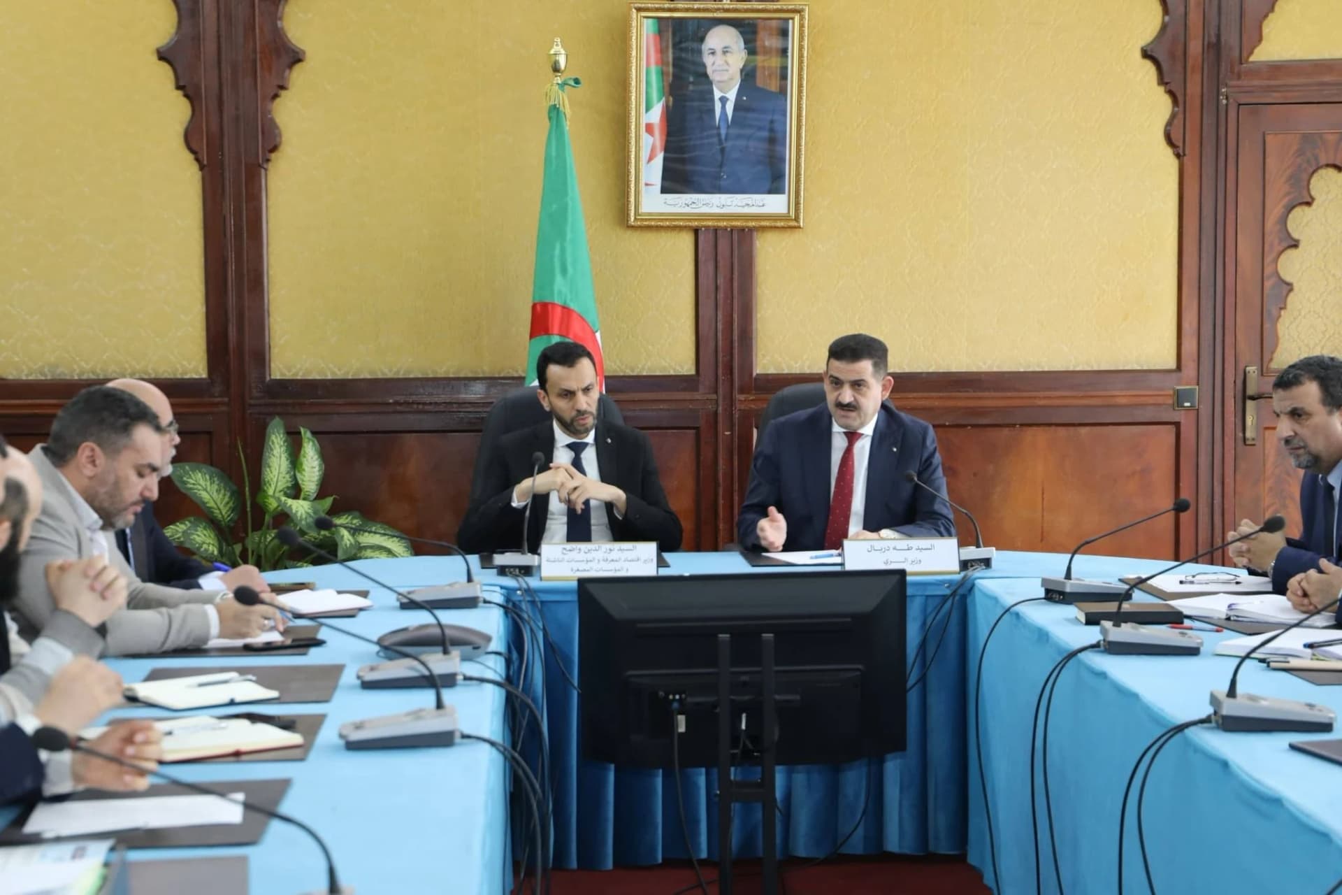 بحث آفاق إشراك المؤسسات الناشئة والمصغرة في قطاع الري