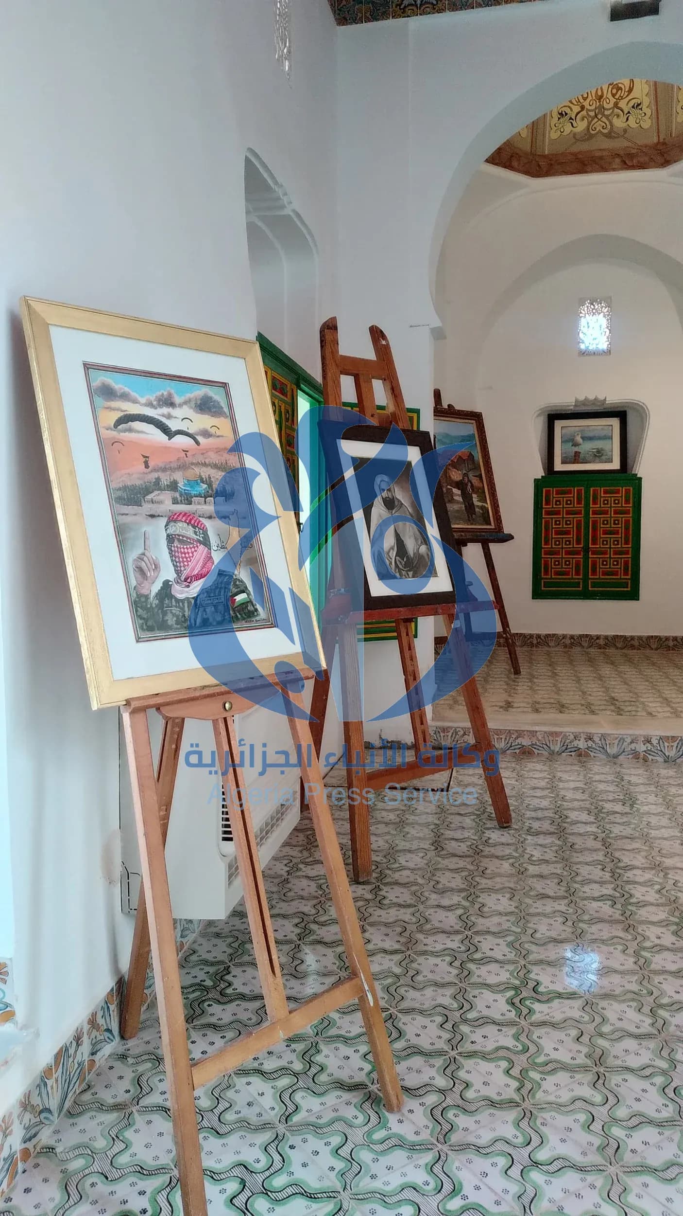 معرض للفنان التشكيلي جمال الدين مبرك بالجزائر العاصمة