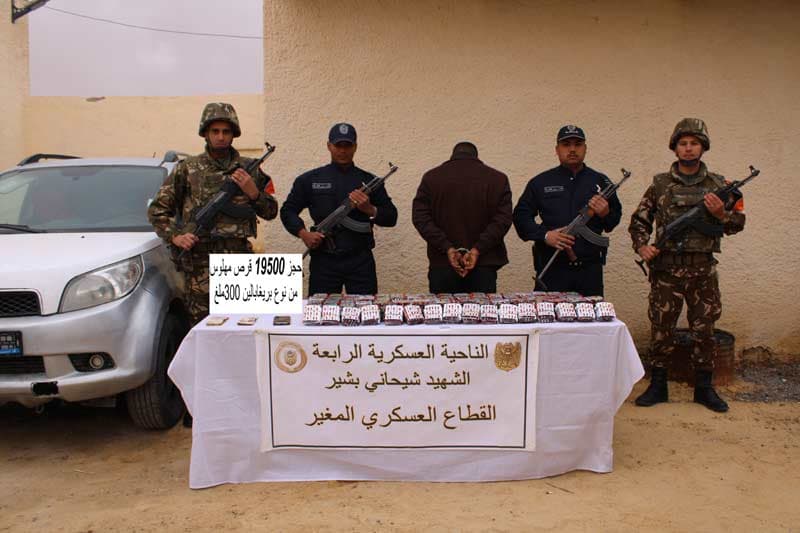 الجيش الوطني الشعبي: إحباط محاولات إدخال ما يقارب 11 قنطارا من الكيف المعالج عبر الحدود مع المغرب خلال أسبوع