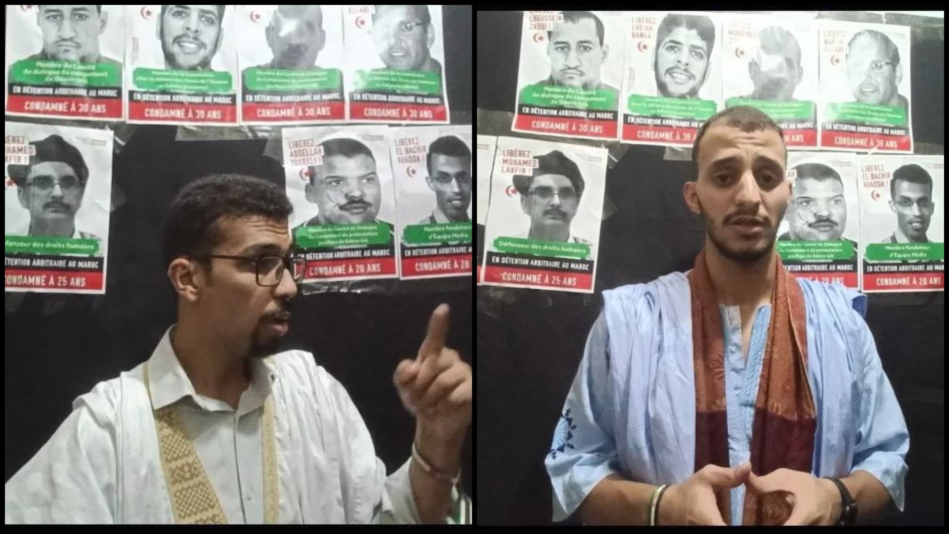 القضاء المغربي يدين الطالبين الصحراويين محمد إبراهيم بابيت وصلاح الدين الصبار