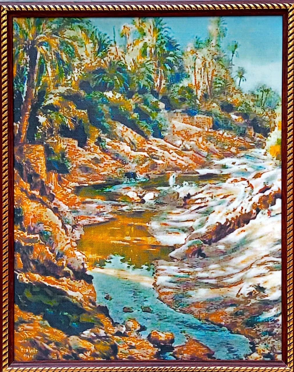 معرض أعمال نصر الدين دينيه في المتحف الوطني للفنون والتقاليد الشعبية