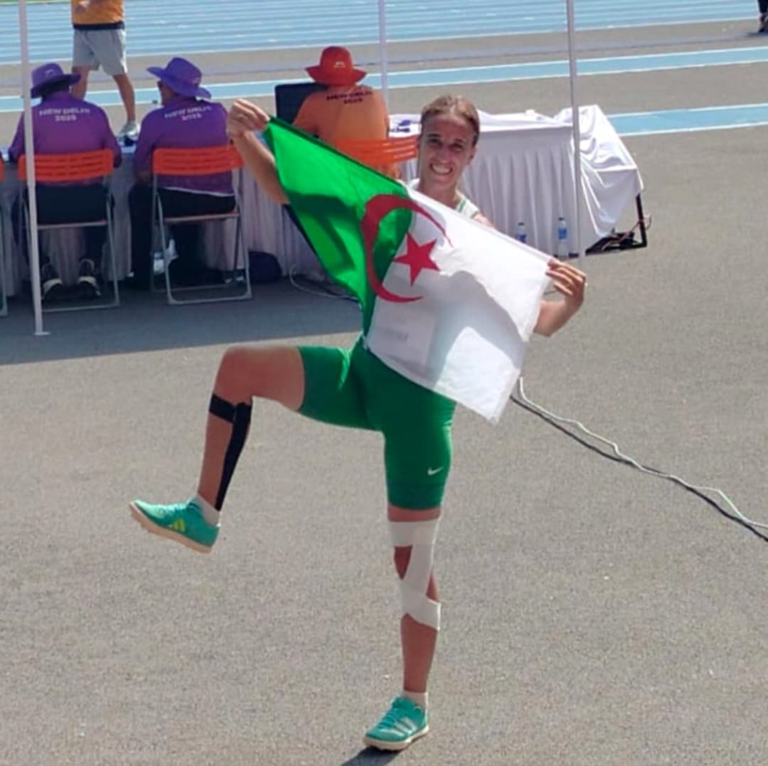 اللاعبة الجزائرية ليندة حمري 