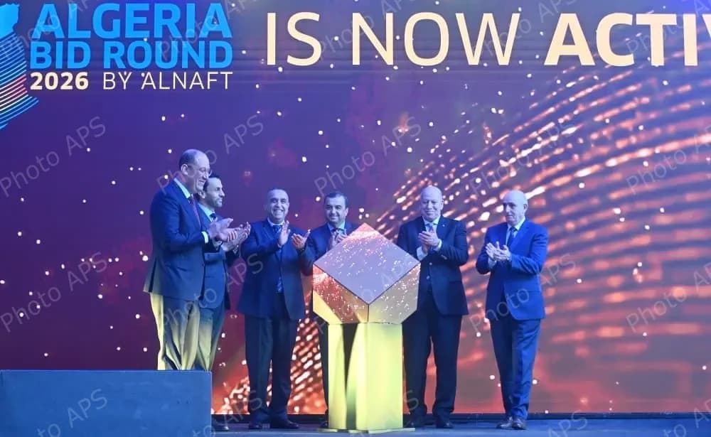 إطلاق جولة العروض "ألجيريا بيد راوند 2026" لاستكشاف المحروقات