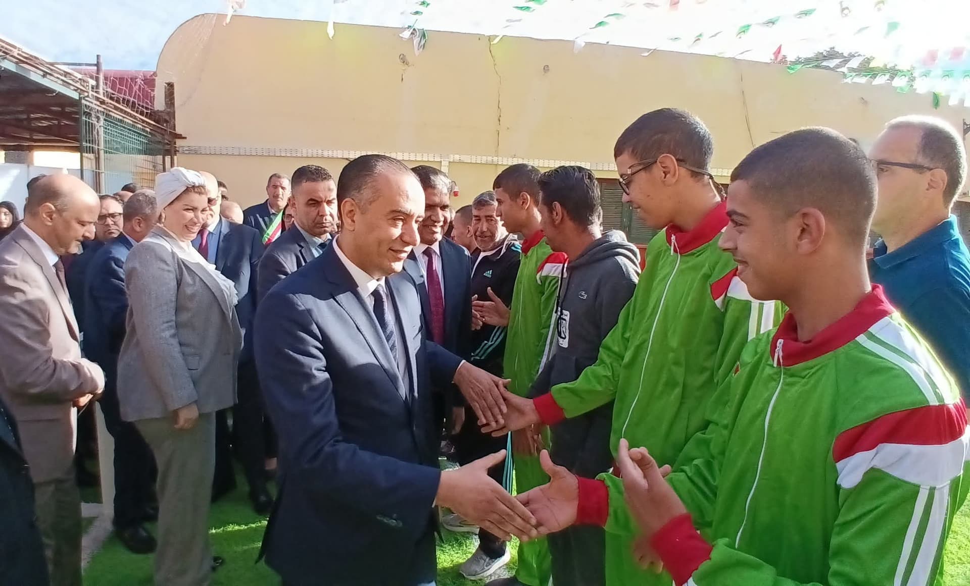 السيد صادي يؤكد من سعيدة دعم المبادرات الهادفة لتعزيز الادماج الرياضي لذوي الاحتياجات الخاصة