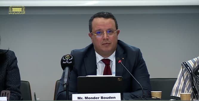 السيد بودن يؤكد من جنيف بأن الجزائر نموذج ناجح في الجمع بين الأمن والتنمية