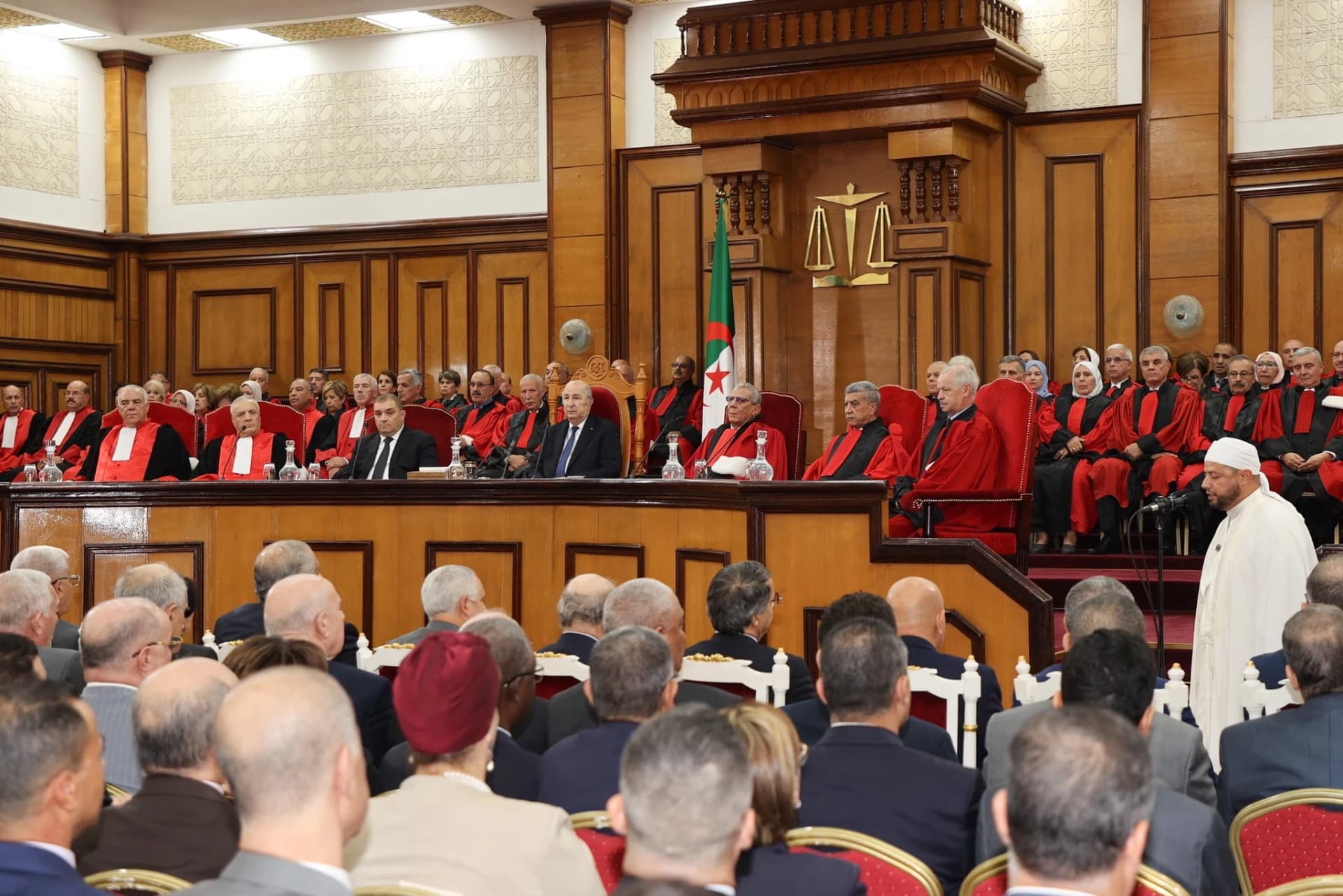 رئيس الجمهورية يشرف على افتتاح السنة القضائية 2025-2026