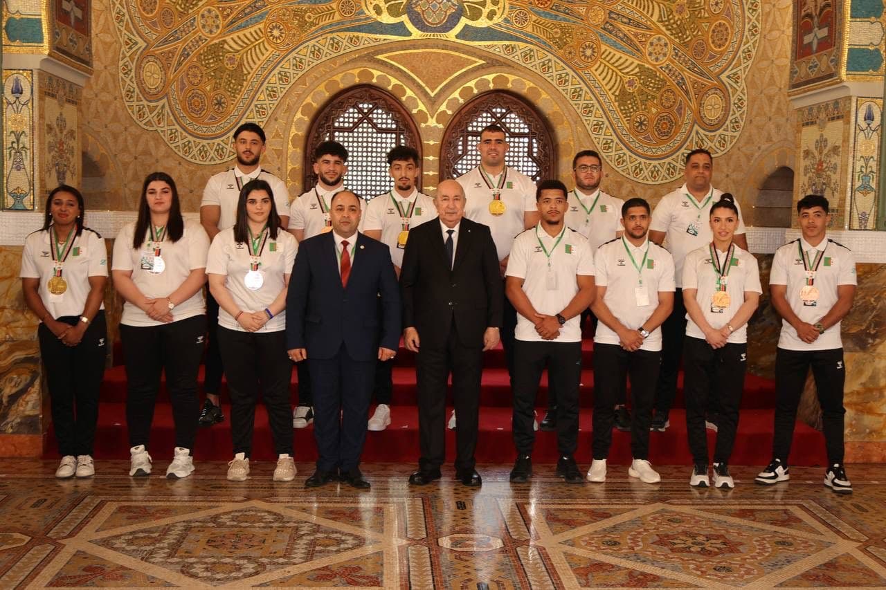 رياضيون متألقون قاريا وعالميا يشيدون بالدعم المتواصل والتشجيع الدائم لرئيس الجمهورية