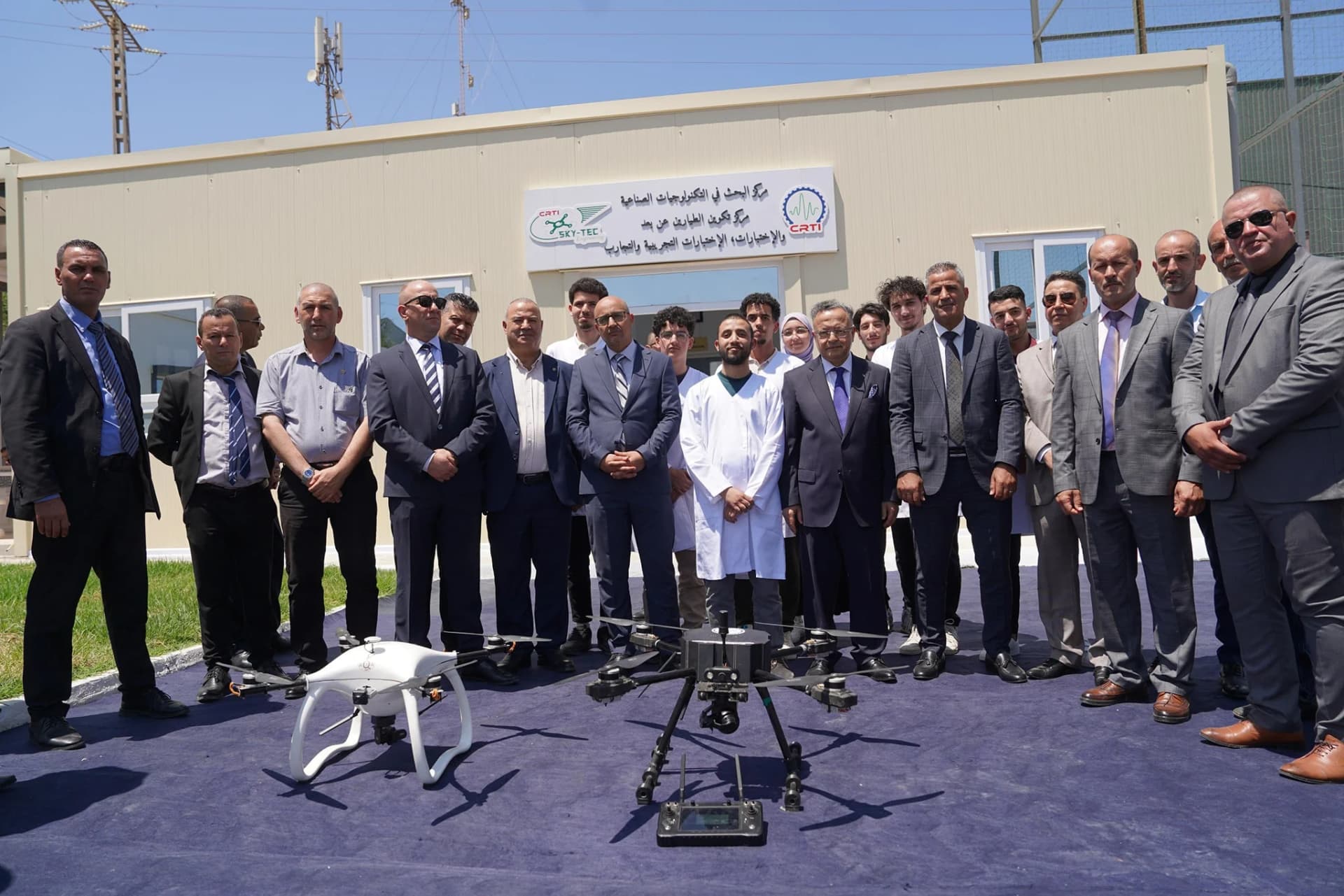 مركز مدني للتدريب وصناعة الطائرات المسيرة بمركز البحث في التكنولوجيات الصناعية ببواسماعيل (تيبازة).