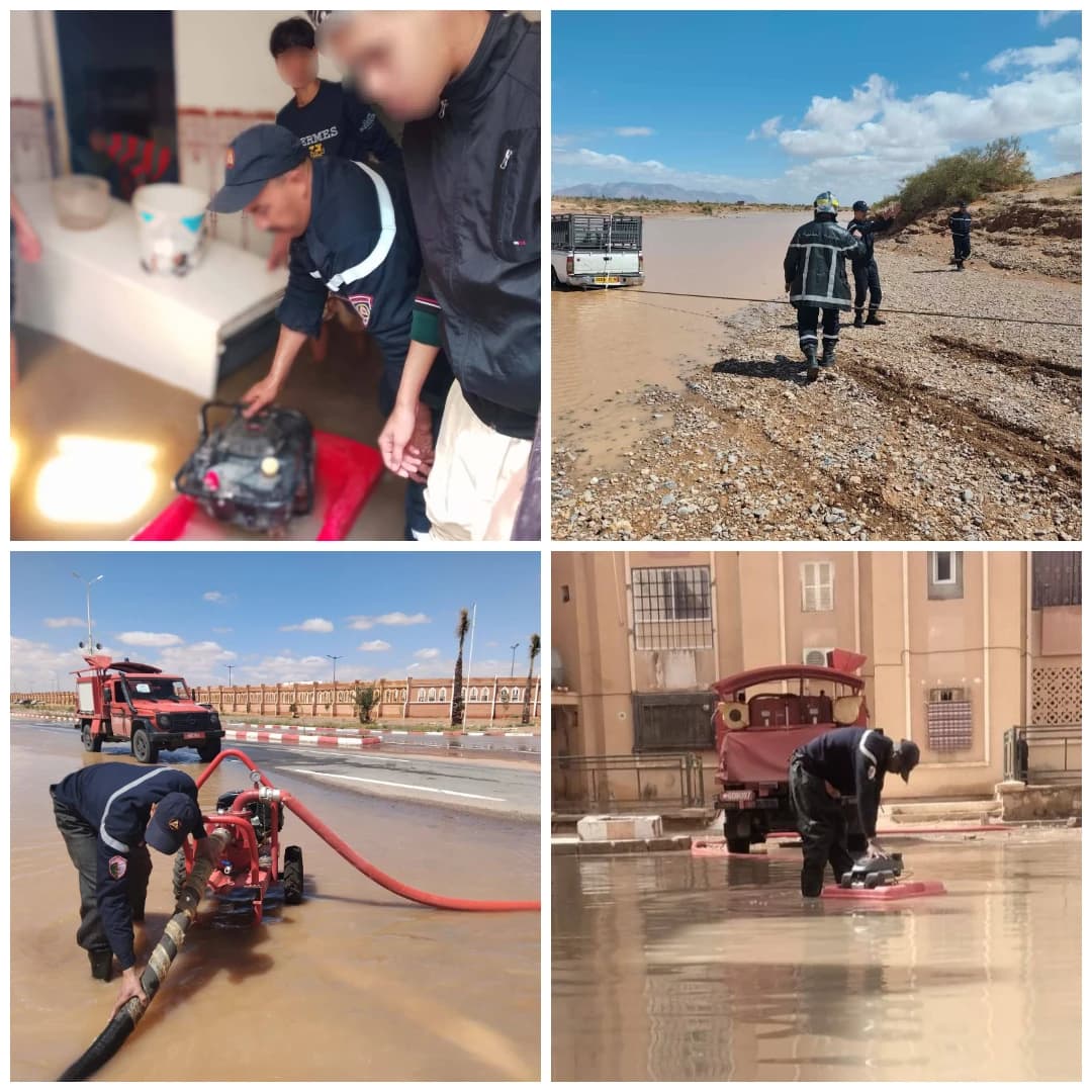 تقلبات جوية: عدة تدخلات للحماية المدنية بولاية بشار
