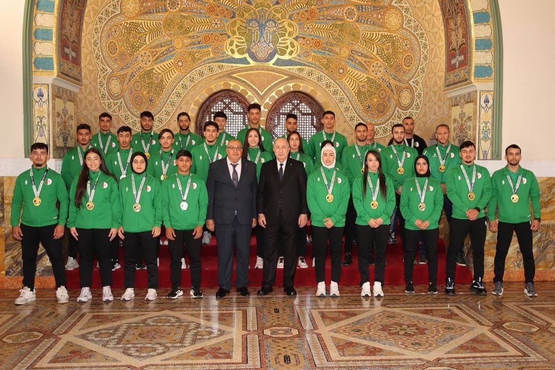 رياضيون متألقون قاريا وعالميا يشيدون بالدعم المتواصل والتشجيع الدائم لرئيس الجمهورية
