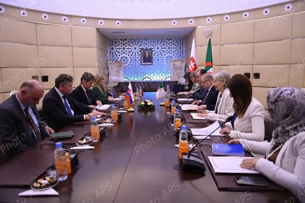 انعقاد بالجزائر العاصمة أشغال الدورة الثالثة للمشاورات السياسية الجزائرية-السلوفاكية