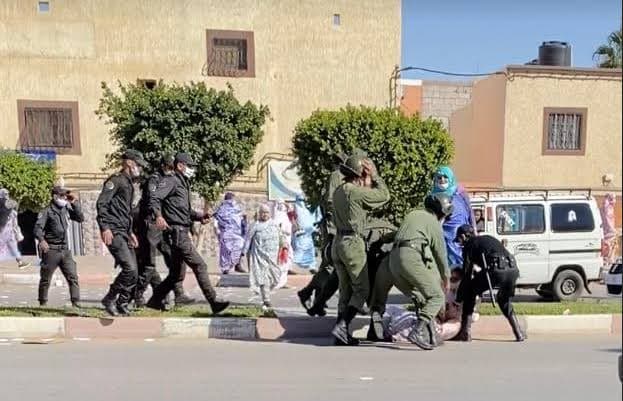 الاحتلال المغربي يواصل قمع النشطاء الصحراويين في المدن المحتلة