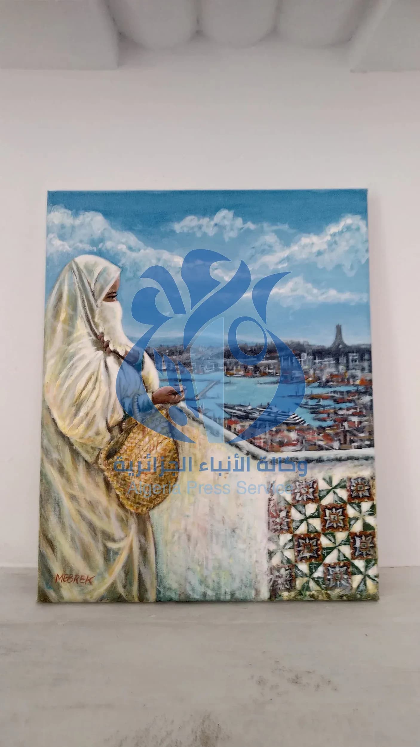 معرض للفنان التشكيلي جمال الدين مبرك بالجزائر العاصمة