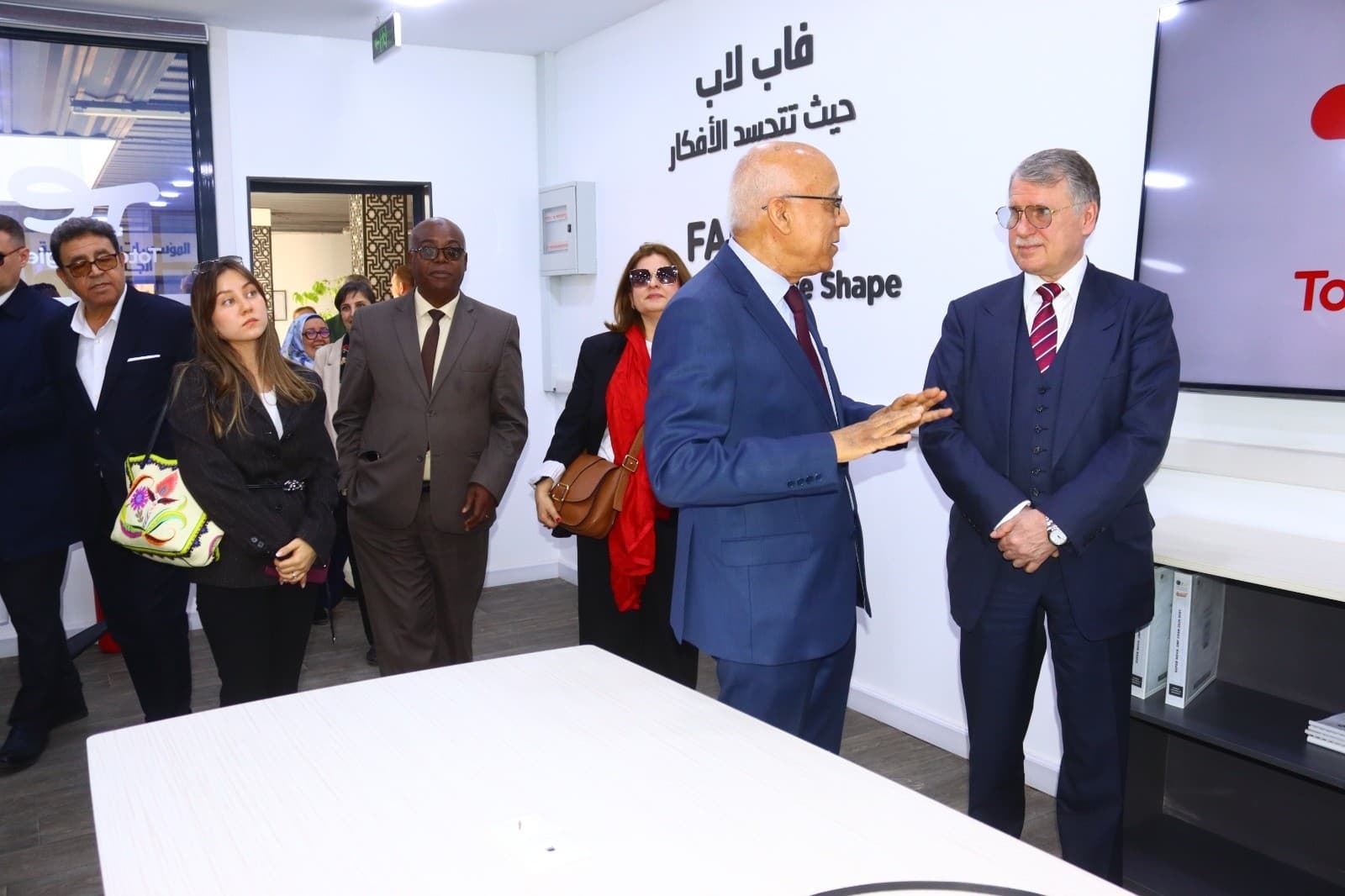  تدشين الركن الروسي بدار الذكاء الاصطناعي لجامعة قاصدي مرباح