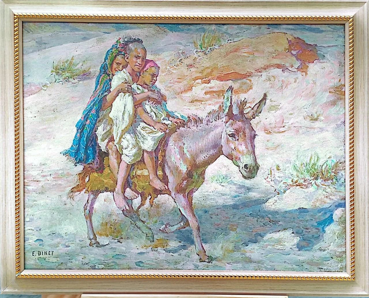 معرض أعمال نصر الدين دينيه في المتحف الوطني للفنون والتقاليد الشعبية