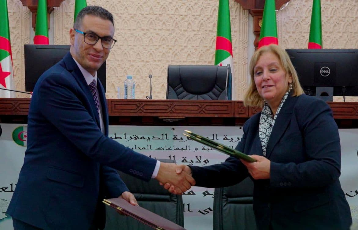 توقيع اتفاقية بين ولاية الجزائر والوكالة الفضائية الجزائرية في إطار تعميم مشروع المرجع الوطني للعنونة