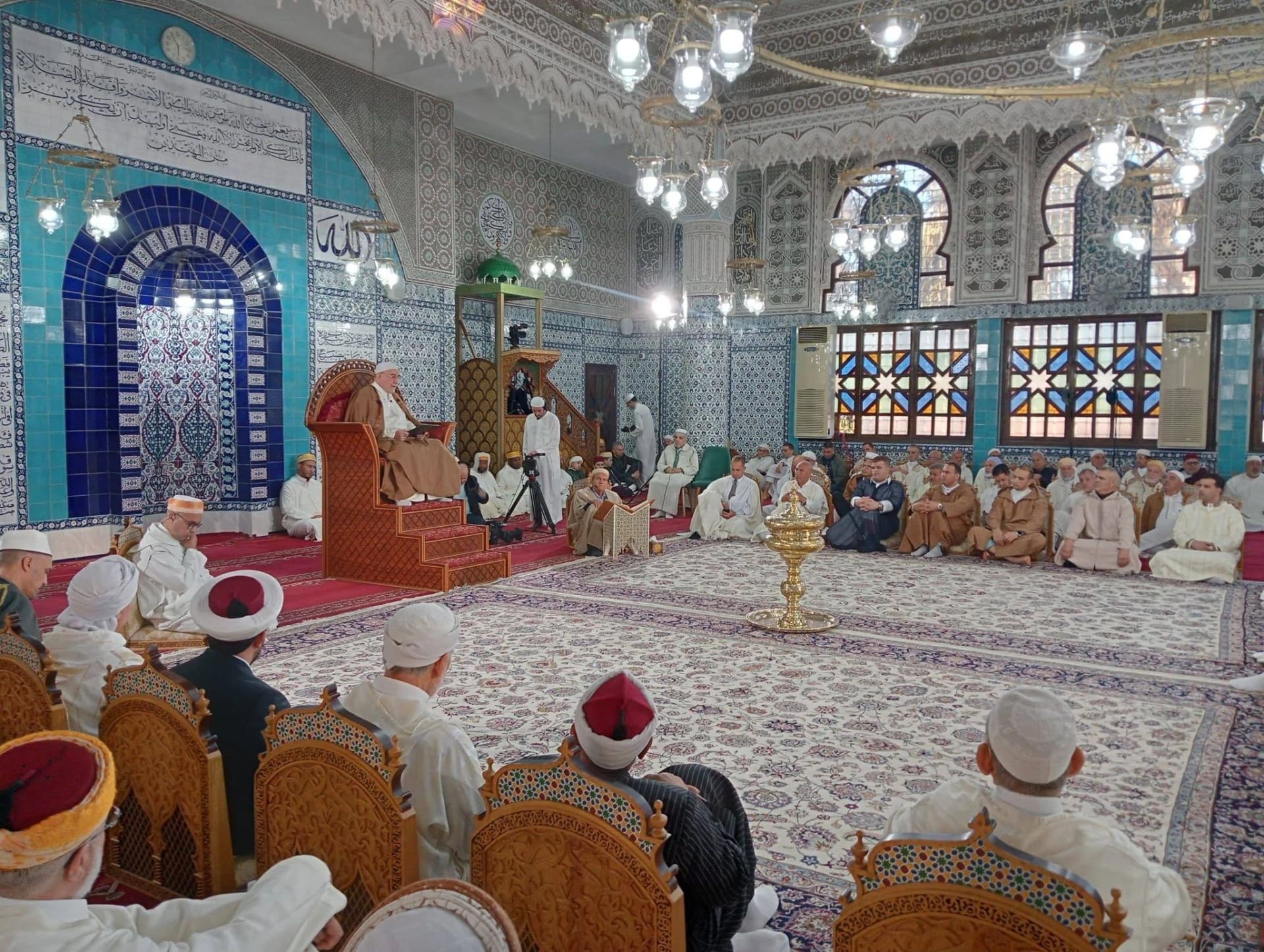 افتتاح الملتقى الثامن عشر لسلسلة الدروس المحمدية 