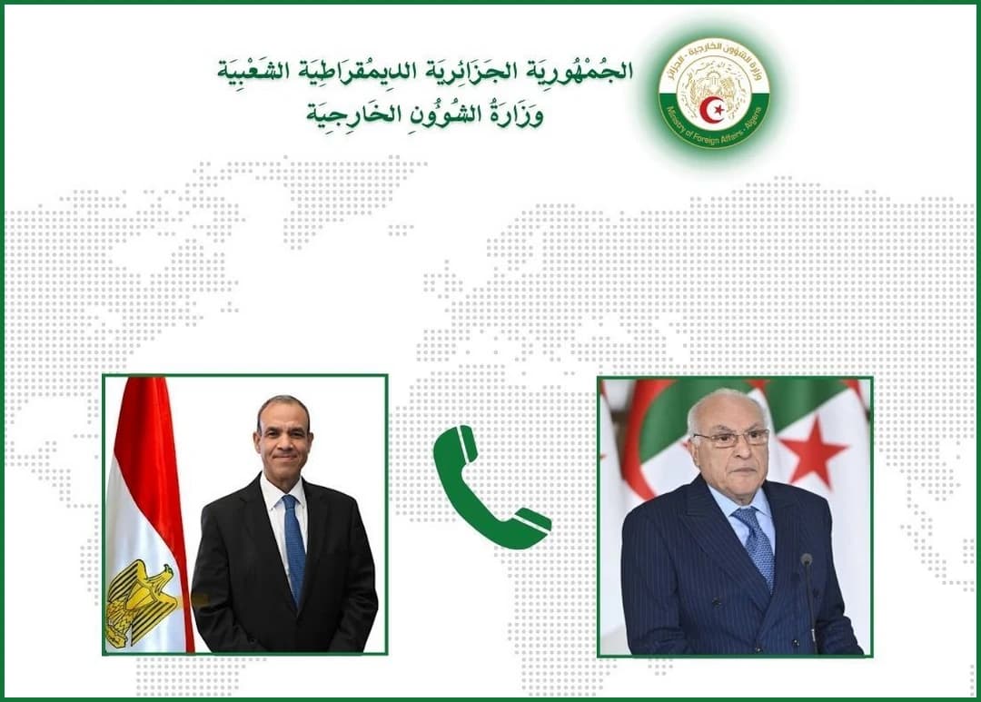 عطاف يجري اتصالا هاتفيا مع نظيره المصري