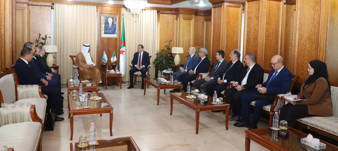 عرقاب يبحث مع الأمين العام لمنظمة "أوبك" تطورات سوق النفط