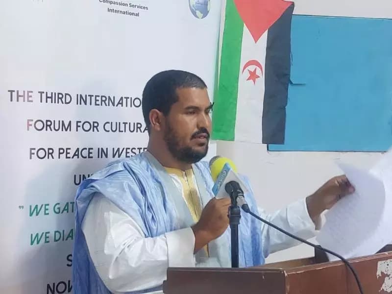 المدير المركزي للبحوث والدراسات بوزارة الثقافة الصحراوية, محمود خطري