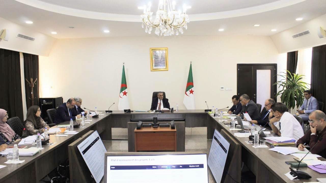 جلاوي يؤكد على ضرورة تعزيز أداء الهيئة الوطنية للرقابة التقنية للأشغال العمومية