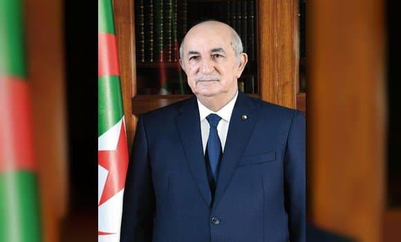عبد المجيد تبون رئيس الجمهورية