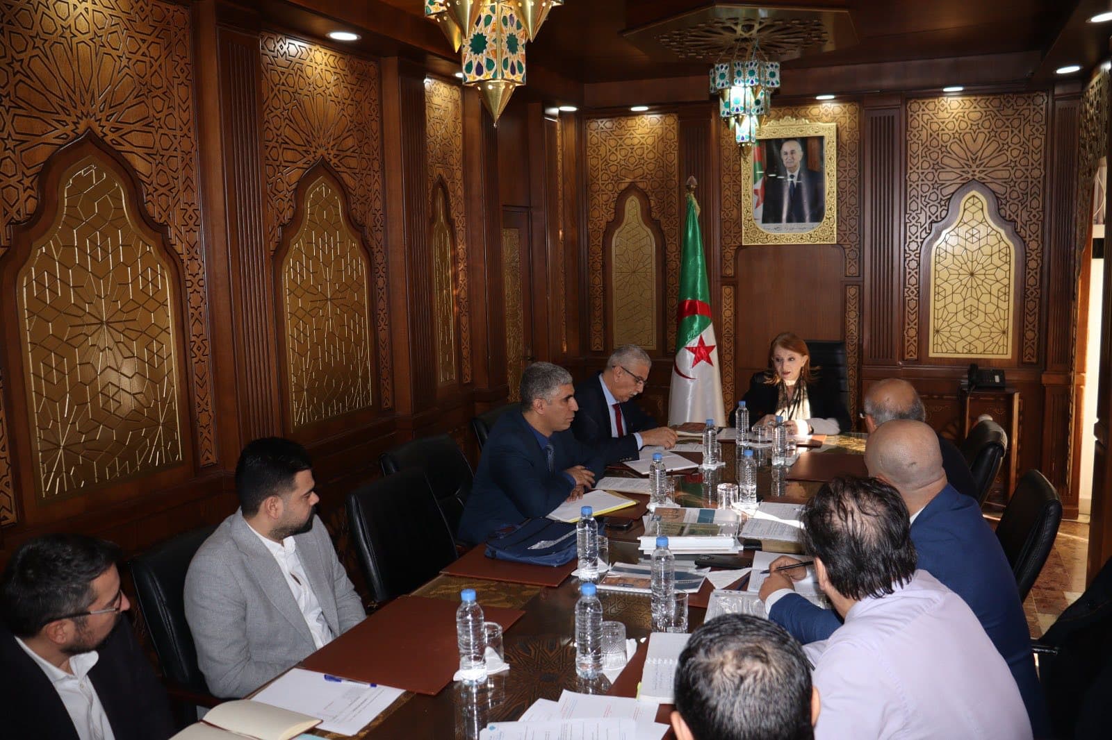 سياحة: جلسة عمل تقنية لمتابعة وضعية مشروع إعادة تهيئة وعصرنة فندق "السفير" 