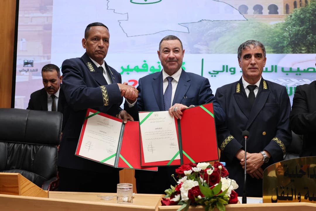 
وزير الداخلية و الجماعات المحلية و النقل يشرف على تنصيب الوالي الجديد للأغواط 
