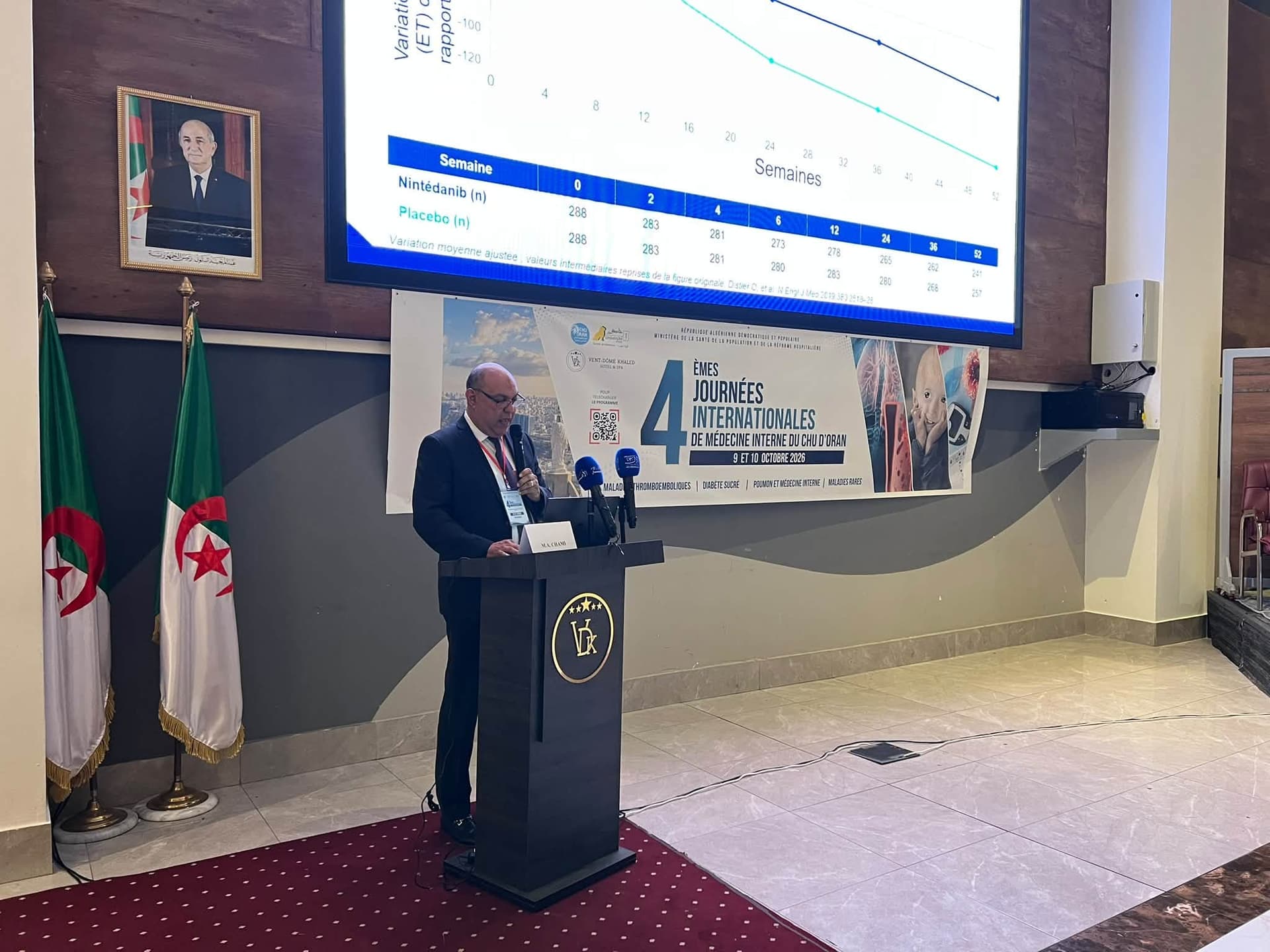  أكثر من 400 مشارك في الطبعة الرابعة للأيام الدولية للطب الداخلي