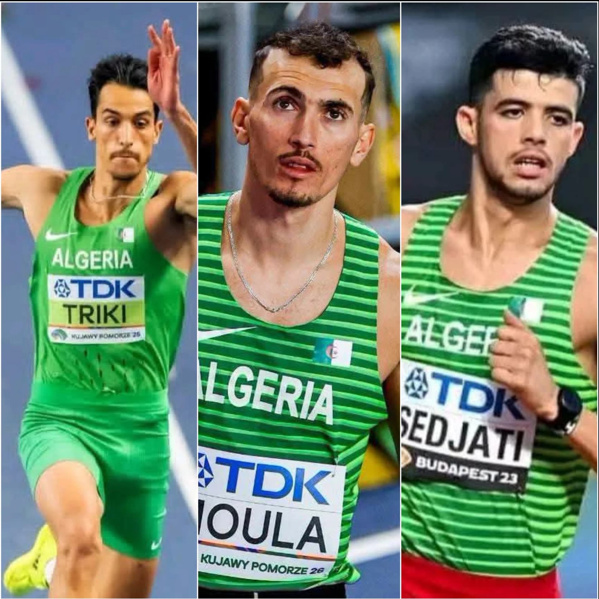 الثلاثي الجزائري, سجاتي , مولي و تريكي في موعد بروكسل