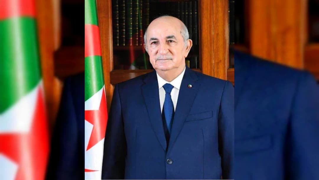 رئيس الجمهورية عبد المجيد تبون