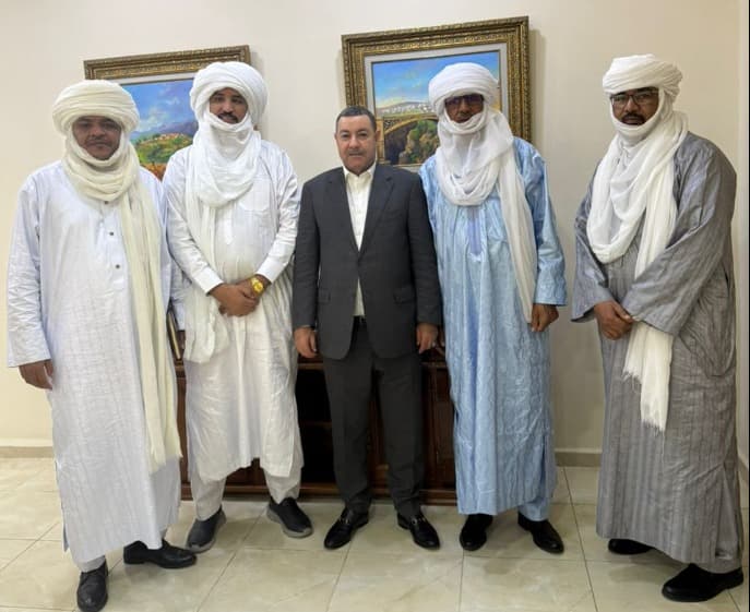 سعيود يستقبل عددا من النواب وأعضاء مجلس الأمة