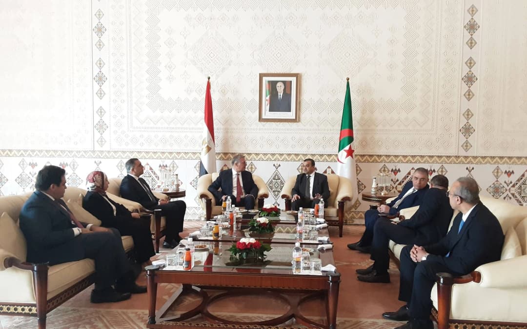 وزير البترول والثروة المعدنية المصري في زيارة عمل إلى الجزائر