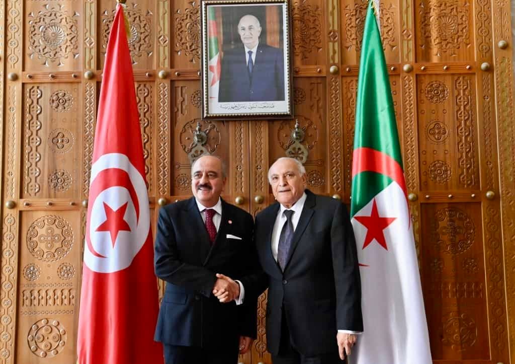 عطاف يستقبل نظيره التونسي