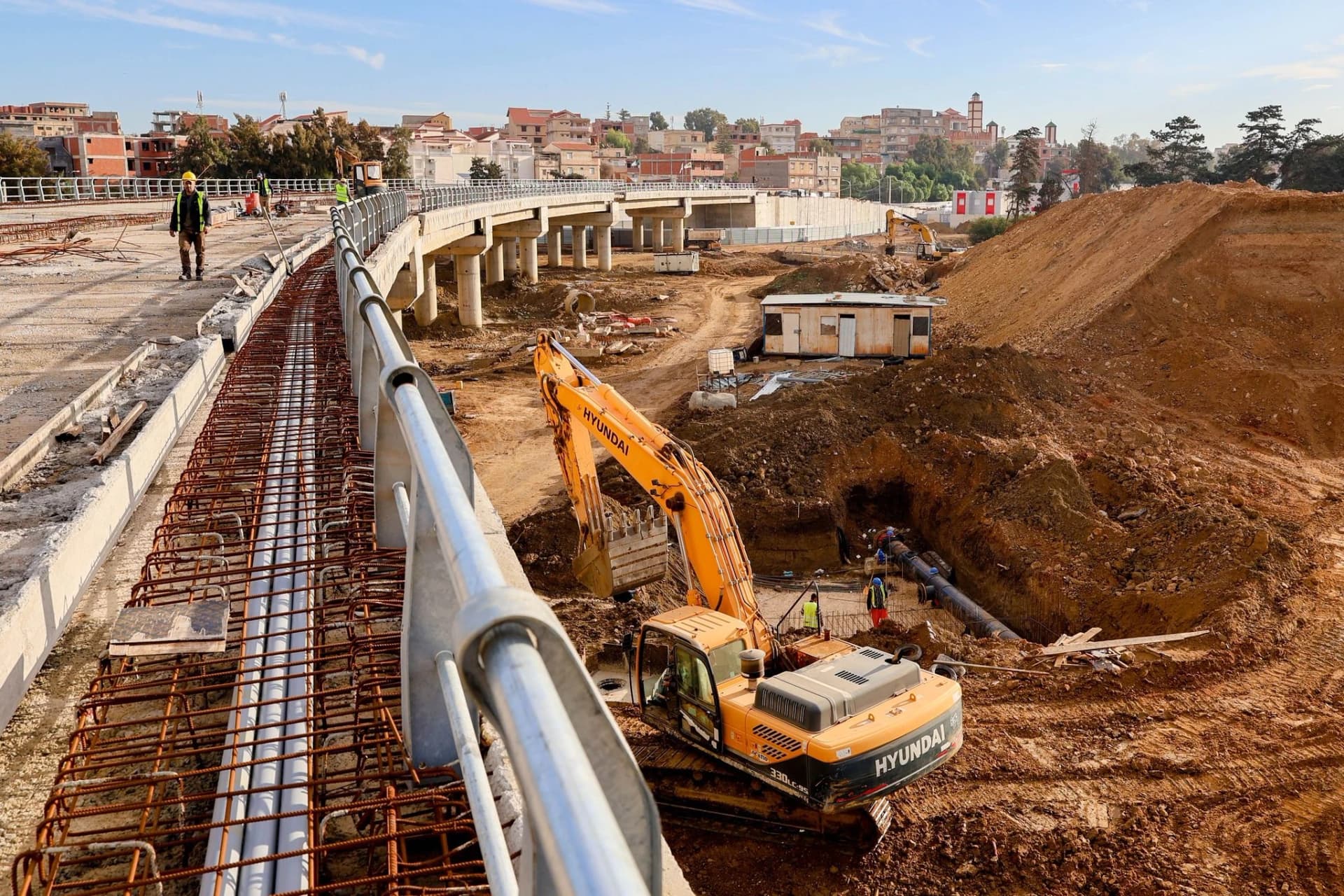  رابحي في زيارة  تفقدية لمشاريع المخطط الأصفر