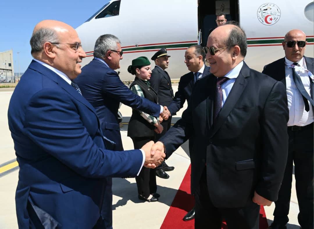 ممثلا لرئيس الجمهورية، الوزير الأول يحل بتارانتو الإيطالية لحضور مراسم افتتاح ألعاب البحر الأبيض المتوسط