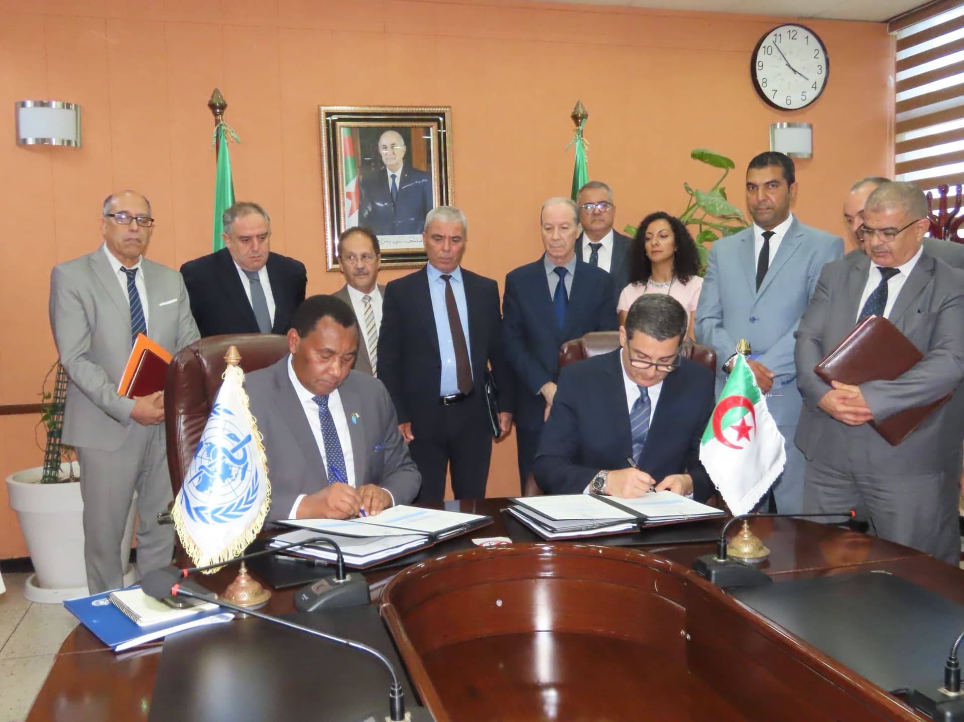 التوقيع على برنامج ميزانية التعاون بين الجزائر ومنظمة الصحة العالمية للفترة 2026-2027