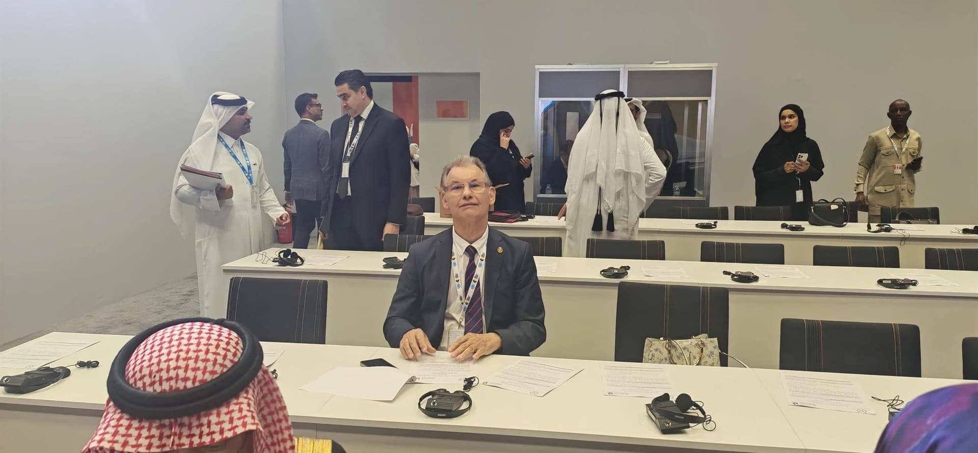  رئيس لجنة الصحة يشارك في منتدى برلماني ضمن فعاليات قمة التنمية الاجتماعية بالدوحة