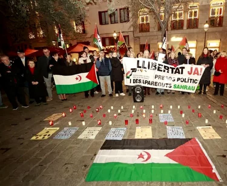 وقفة احتجاجية رمزية في بالما للتنديد بانتهاكات الاحتلال المغربي في الصحراء الغربية