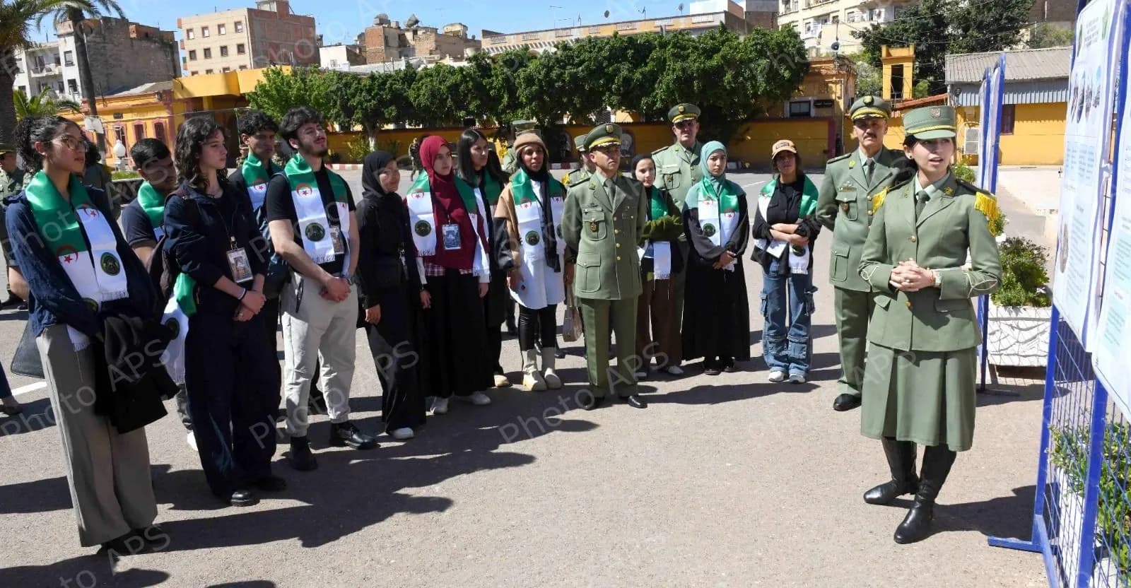 تنظيم أبواب مفتوحة على المدرسة العليا للإدارة العسكرية "المرحوم المجاهد أخاموخ الحاج موسى" لوهران