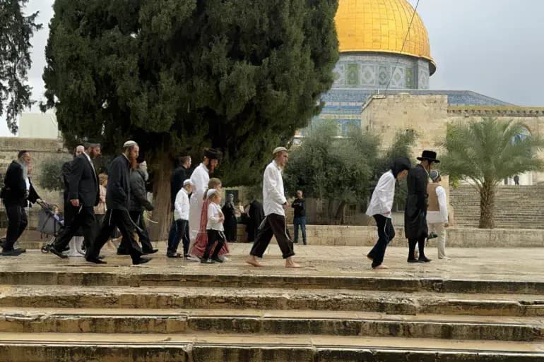 فلسطين: مستوطنون صهاينة يقتحمون المسجد الأقصى المبارك