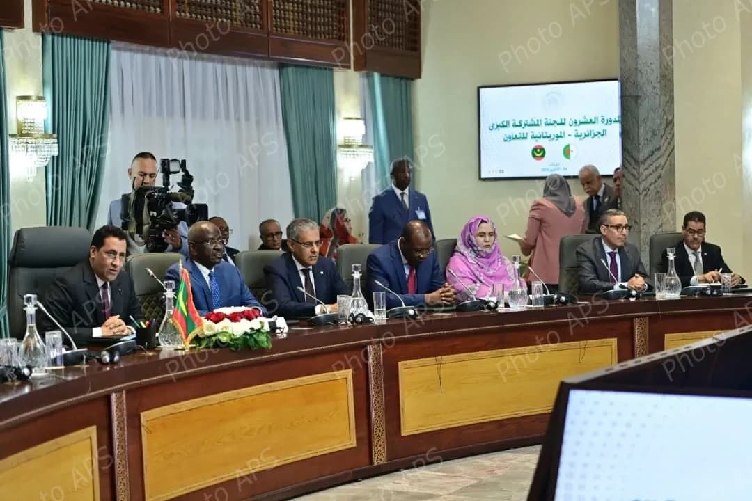 انطلاق أشغال الدورة الـ 20 للجنة المشتركة الكبرى الجزائرية-الموريتانية للتعاون