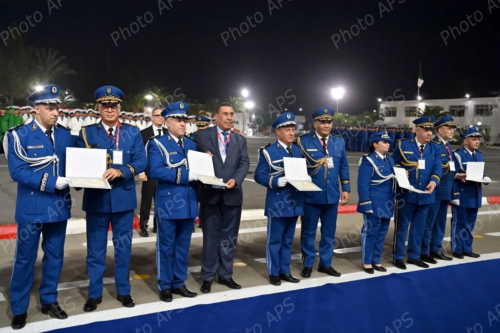 السيد سعيود يشرف على مراسم إحياء الذكرى ال64 لتأسيس الشرطة الجزائرية